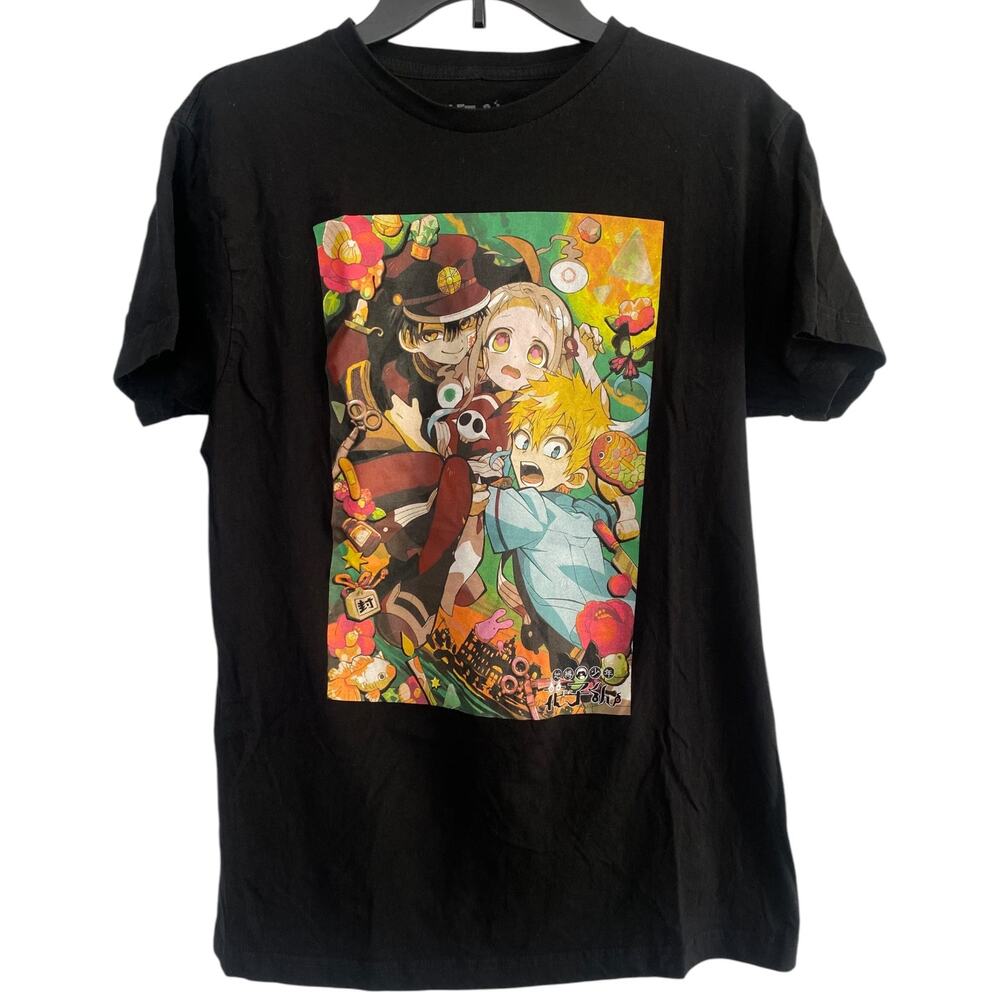 Toilet Bound Hanako Kun Black T-Shirt size Medium